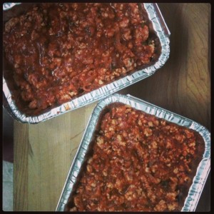 Meat Sauce Middle Layer